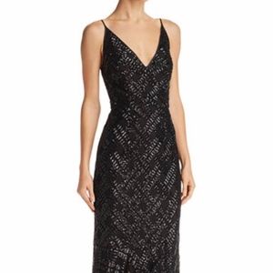 Formal dress, Eliza J black sequin dress